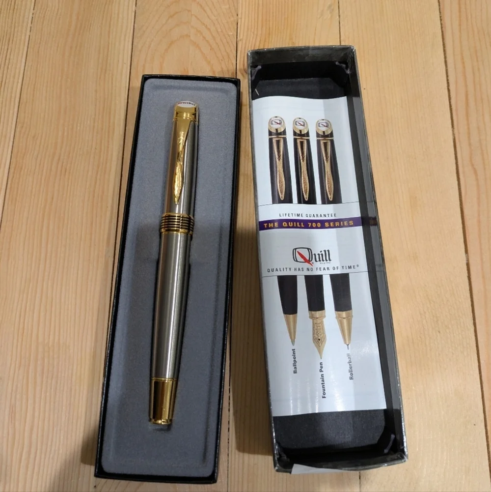 Gold and Silver Pen